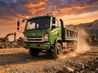 Xe Ben Howo 8,55 Tấn 1 Cầu 2025